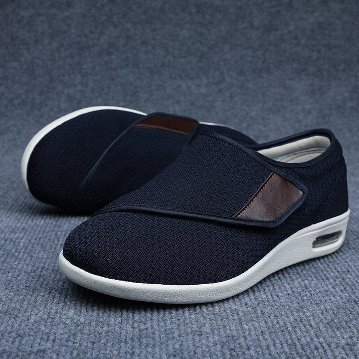 Chaussures orthopédiques unisexes offrant soulagement douleur pour fasciite plantaire et oignons.
