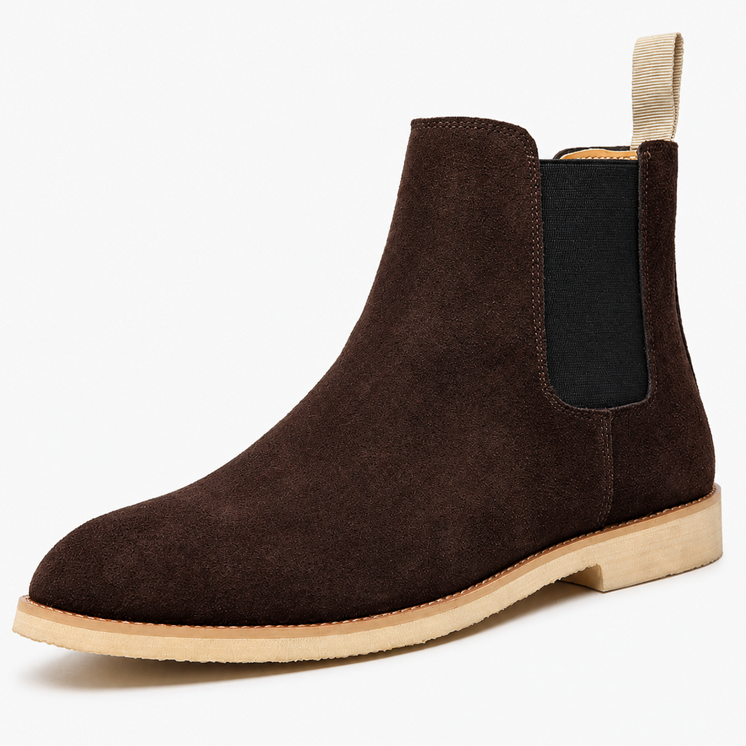 Semelle robuste des Chelsea boots homme, offrant adhérence et confort supérieur pour automne-hiver.