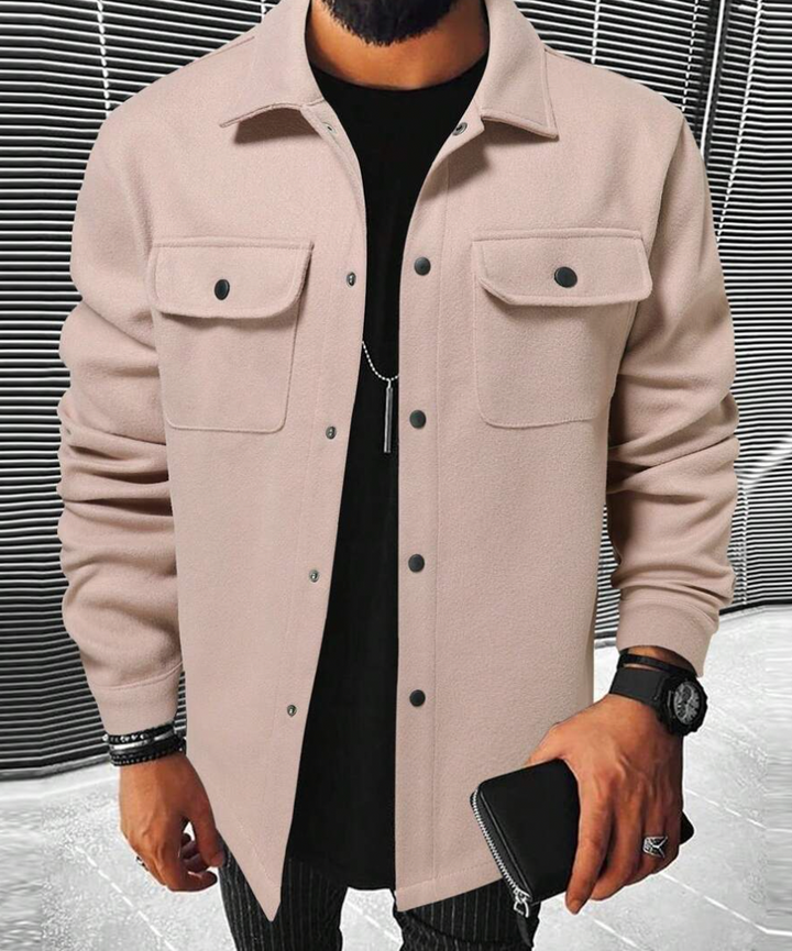 Chemise homme chaude, décontractée et confortable. Idéale pour la mode automne-hiver.