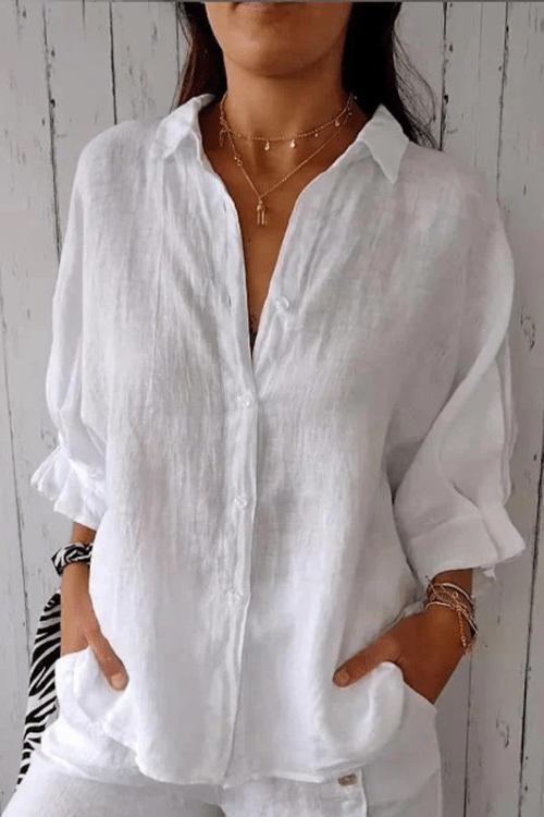 Chemise fluide femme multicolore, coupe ample et confortable, idéale printemps été.