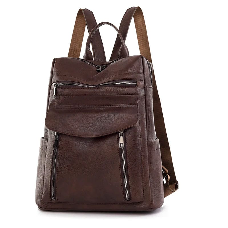 Sac à dos femme chic en cuir vegan, élégant et intemporel pour le quotidien en ville.