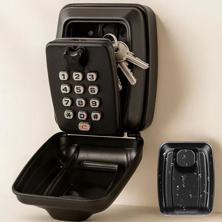 Coffre-fort à clés, rangement pratique et sécurisé pour maison/bureau, serrure à combinaison.