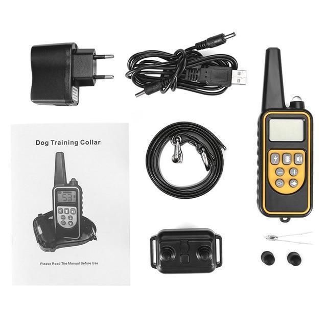 Collier d'entraînement étanche 3 modes pour chien, outil essentiel pour le dressage et l'éducation canine.