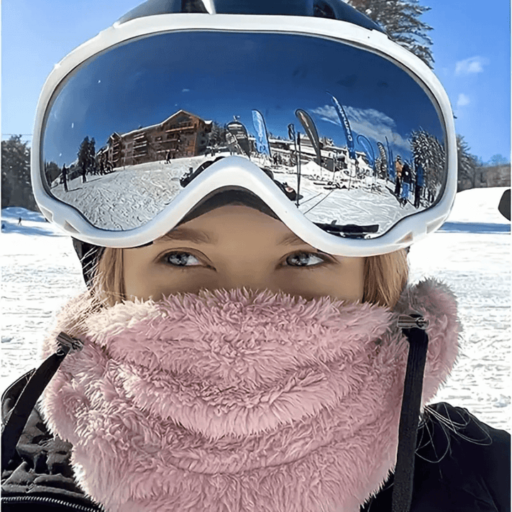 Cagoule thermique respirante d'hiver, idéale pour le ski, le snowboard et les sports de plein air.