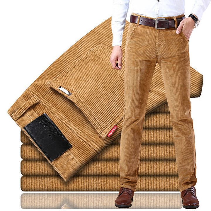 Pantalon homme confortable coupe slim, essentiel pour une garde-robe moderne et élégante.