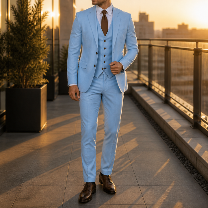 Costume de marié homme 3 pièces, une allure sophistiquée garantie.