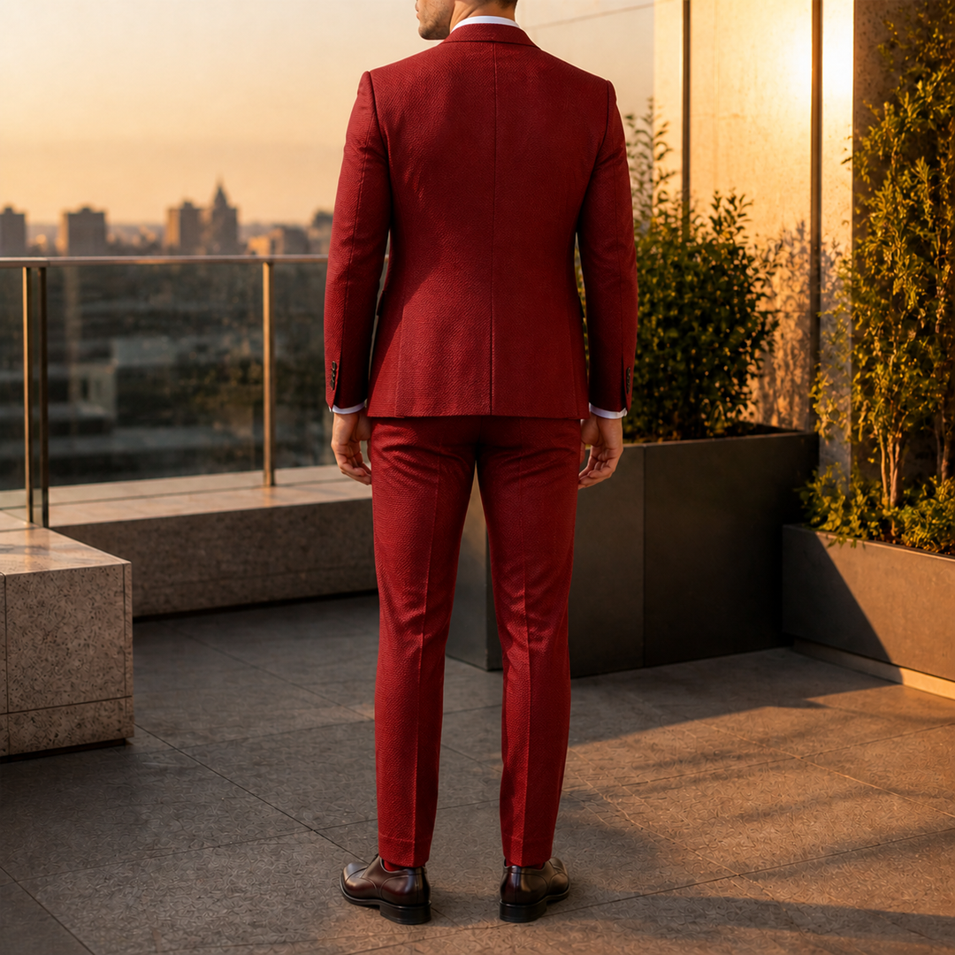 Costume homme chic et intemporel, 3 pièces pour toutes les fêtes.