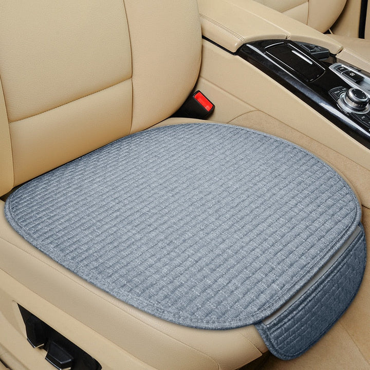 Protection de siège auto universel en lin, résistante, antidérapante, protège l'intérieur du véhicule.