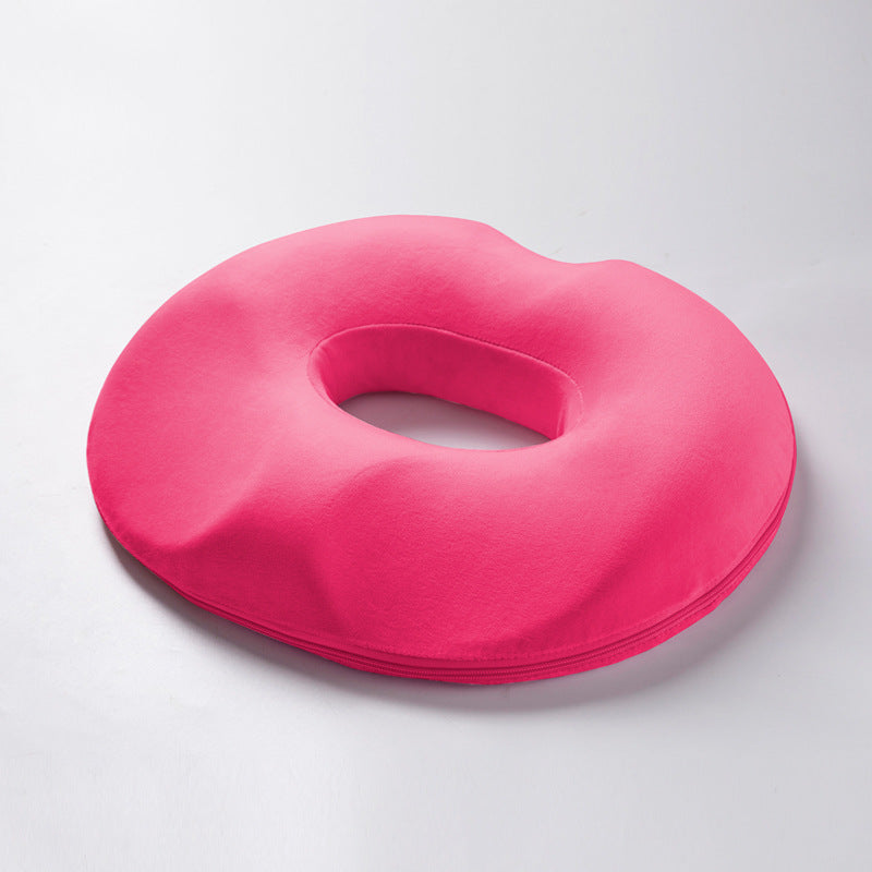 Coussin en mémoire de forme pour assise ergonomique, soulage efficacement les douleurs de dos, coccyx et hémorroïdes.