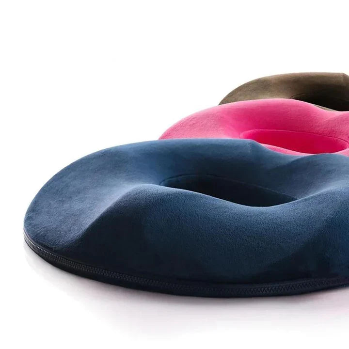 Coussin de soutien polyvalent pour bureau, voiture, fauteuil, soulage le coccyx et les hémorroïdes.