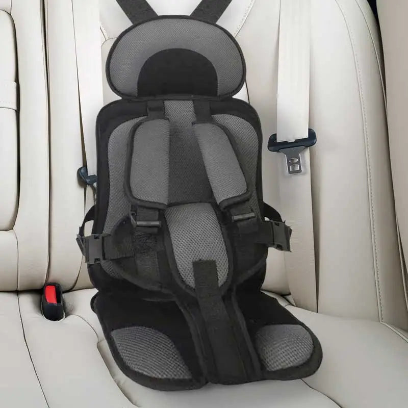 Coussin siège auto bébé/enfant, idéal pour les voyages, offrant sécurité maximale et soutien adapté au dos.