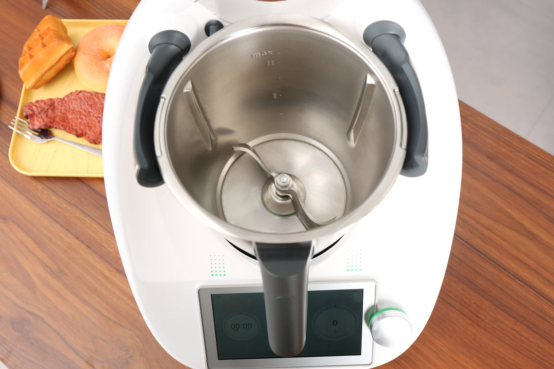 Couteau pétrisseur résistant en acier inoxydable pour TM5, TM6, TM31. Conçu pour mélanger et pétrir les pâtes.