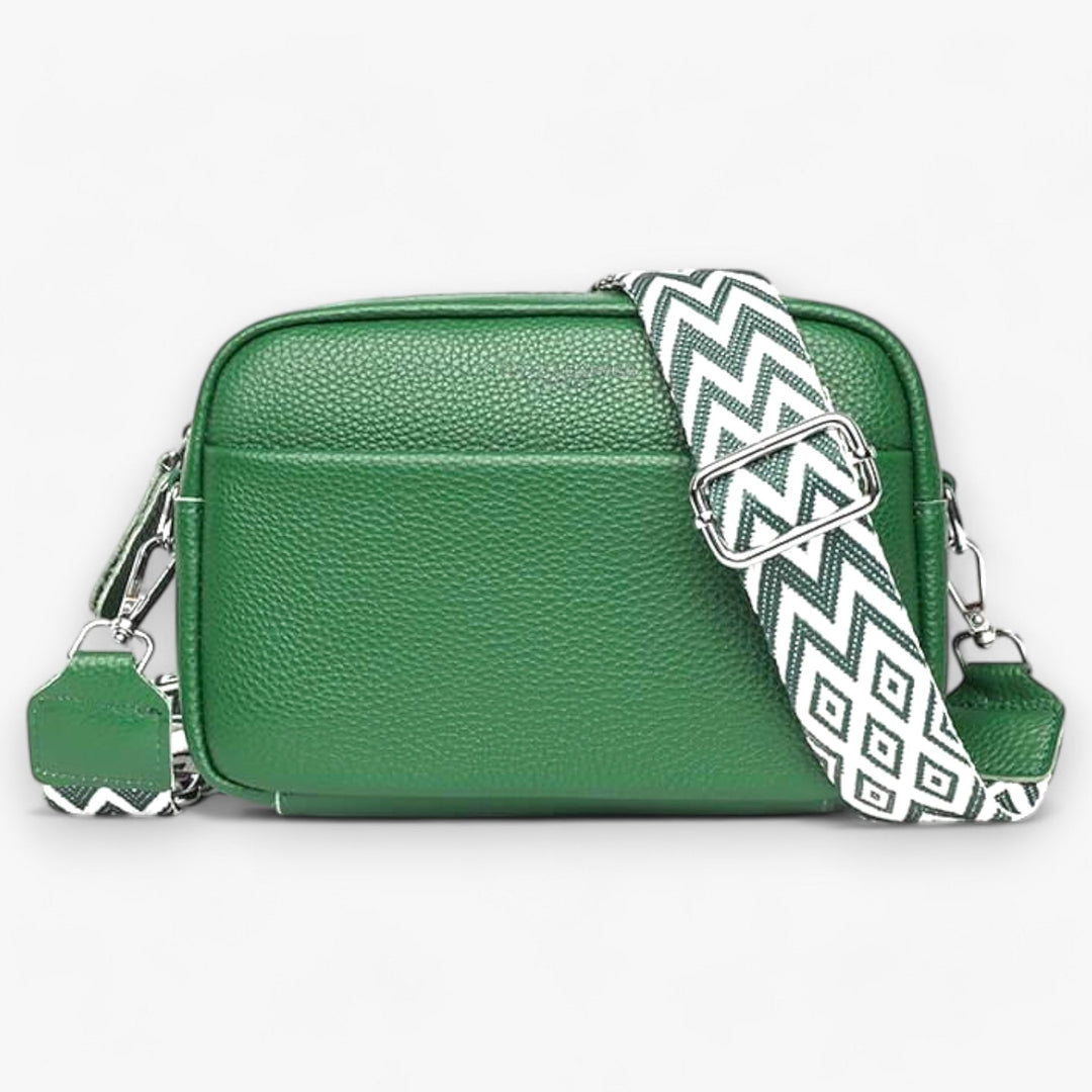 Sac à main bandoulière en cuir femme, organisateur de voyage élégant et pratique.