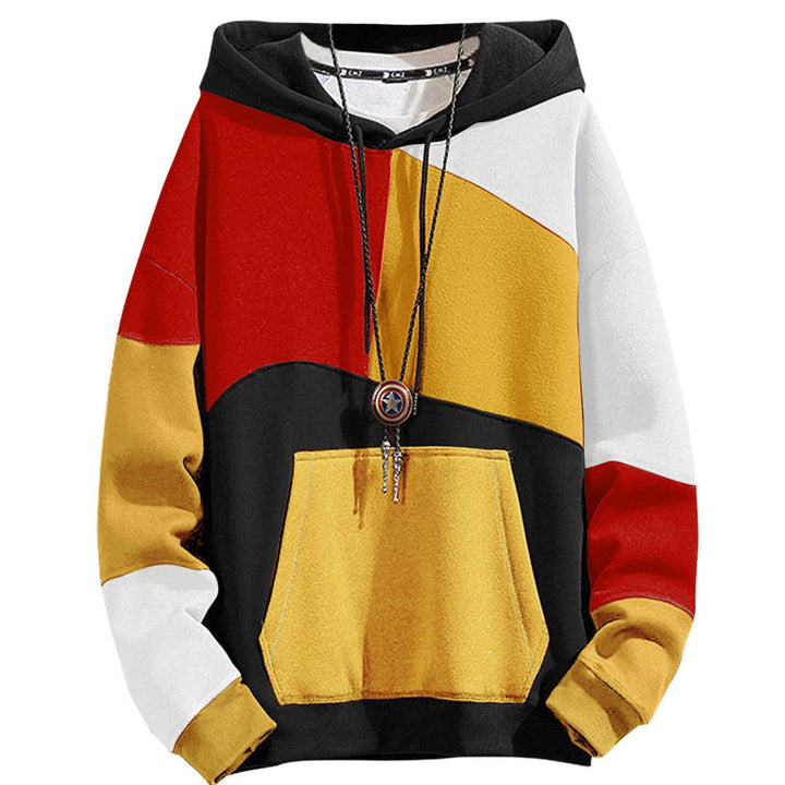 Sweat capuche homme, pull moderne, élégant et confortable, pour un look urbain et tendance au quotidien.