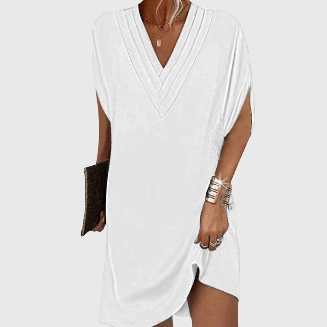 Robe fluide femme, confortable et chic, pour une silhouette flatteuse. Mode décontractée ou sophistiquée, très polyvalente.