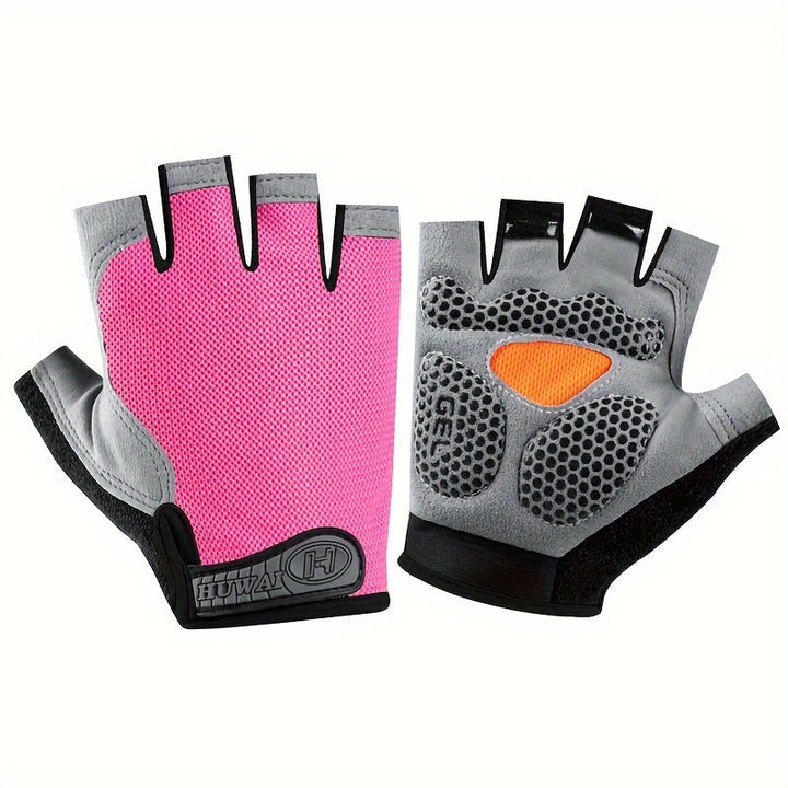 Gants d'extérieur respirants, légers, demi-doigts, pour toutes activités sportives.