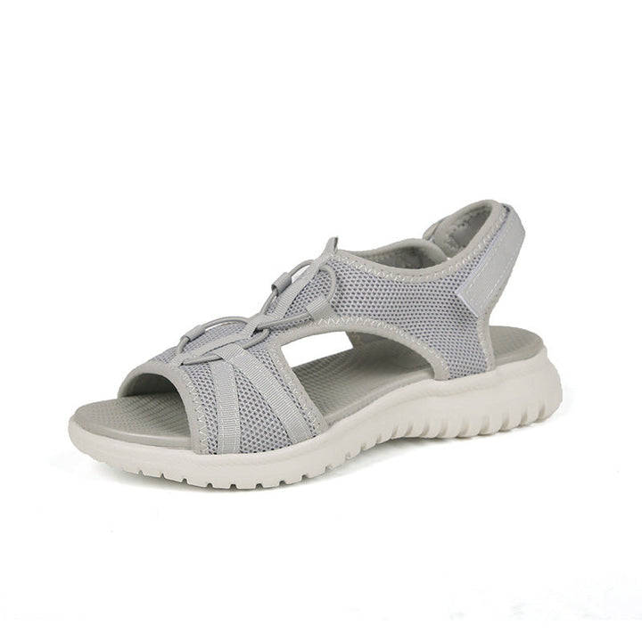 Sandales d'été orthopédiques pour femmes. Confort ergonomique supérieur, brides réglables, idéales pour la marche.