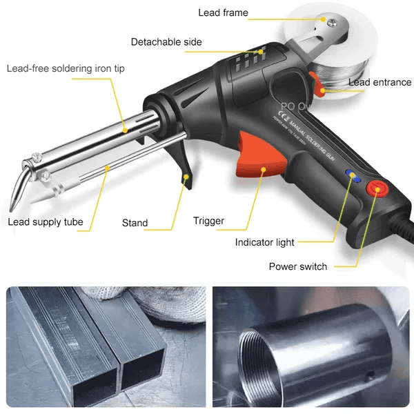 Outil de soudage laser professionnel HeatFusion pour travaux de haute précision industrielle.