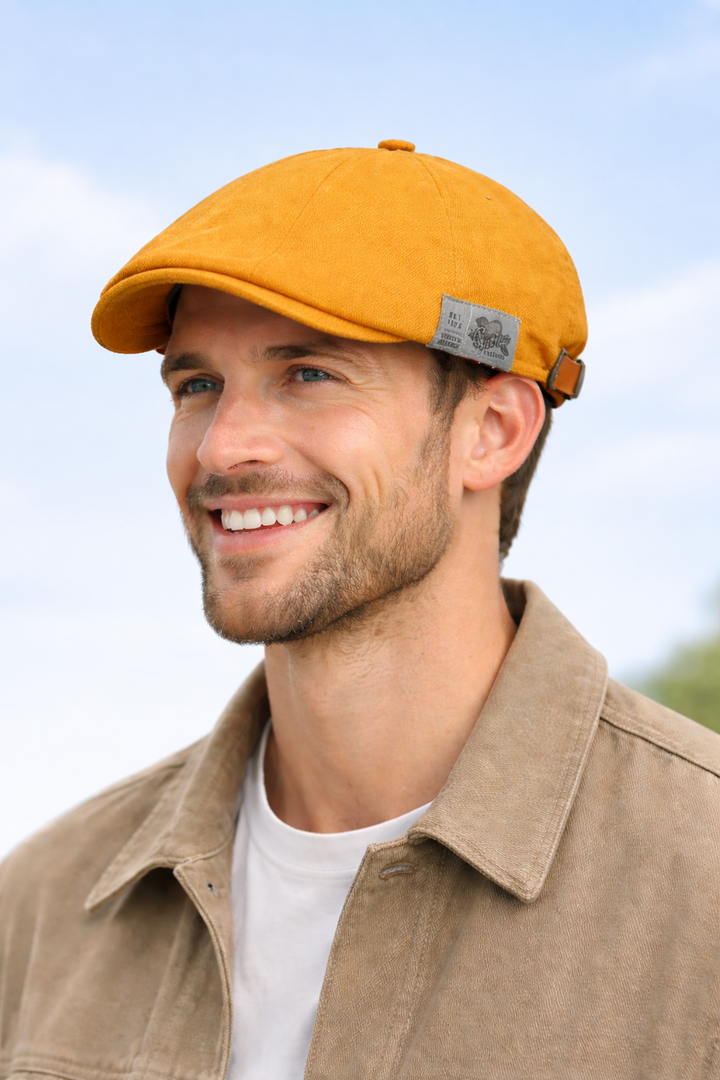 Lot de casquettes coton unisexe style baseball classique (noir, rouge, bleu, jaune, beige).