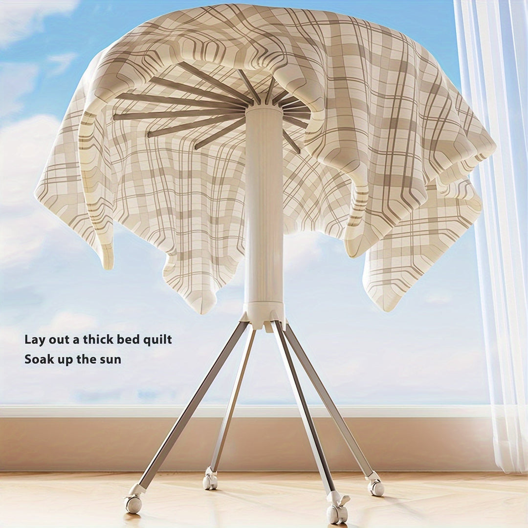 Sèche-linge portable et compact Octopus, parfait pour un séchage efficace du linge au quotidien.