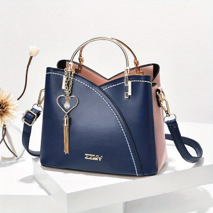 Sac à main élégant pour femme avec doublure intérieure raffinée, accessoire mode polyvalent.