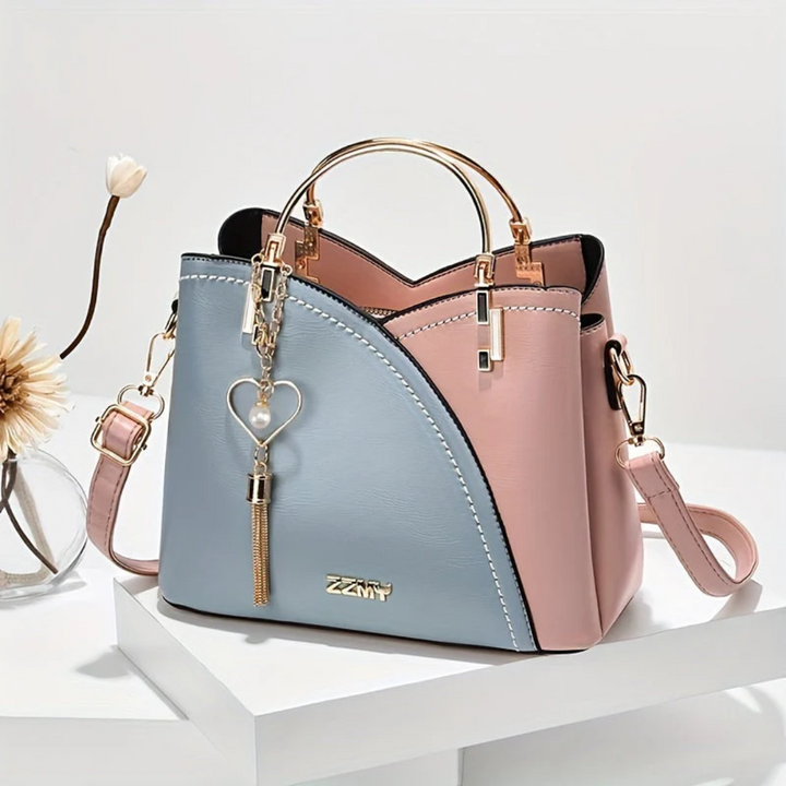 Sac à main femmes, couleur pastel, accessoire mode chic et frais pour le printemps-été au quotidien.