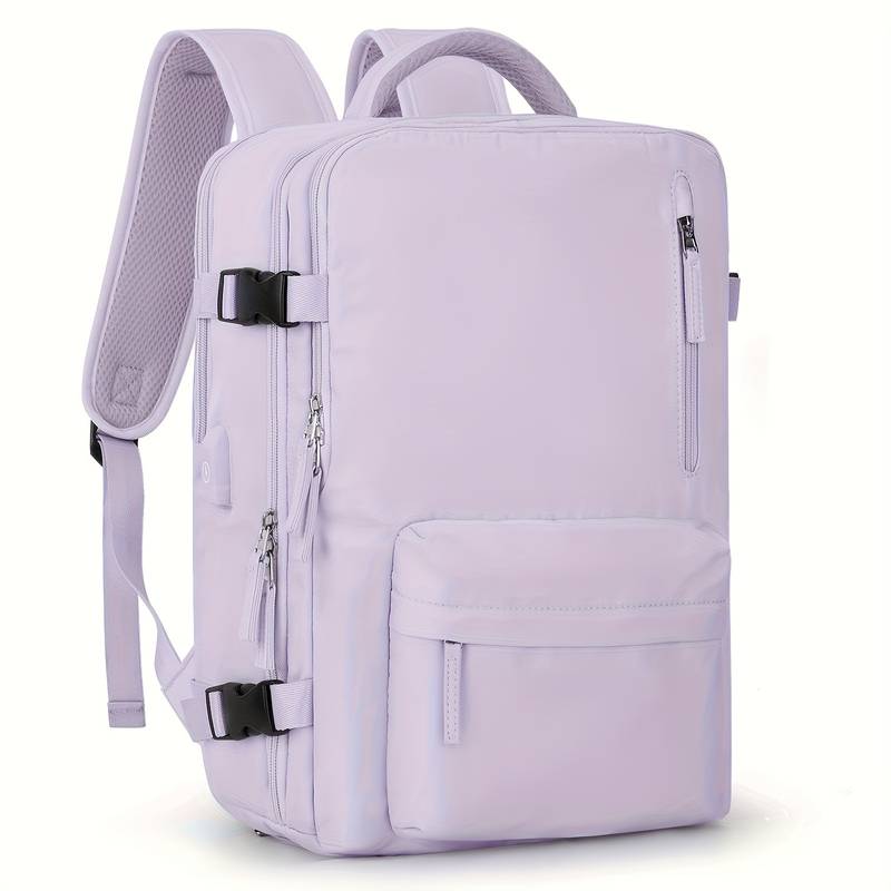 Sac à dos TravelCore robuste en polyester déperlant, parfait pour sport, école et voyage. Grande capacité.
