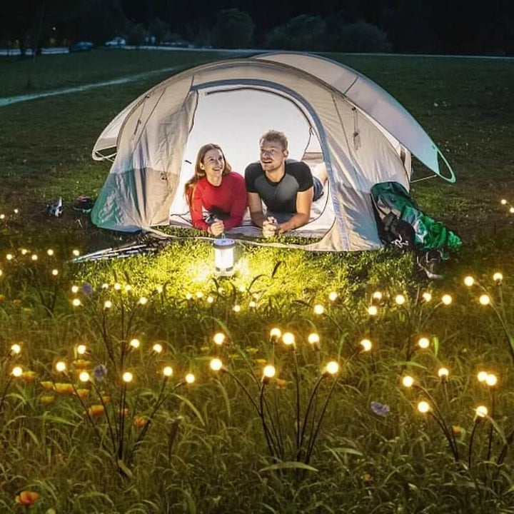 Décoration extérieure: lampe solaire LED papillon, étanche, économie d'énergie.