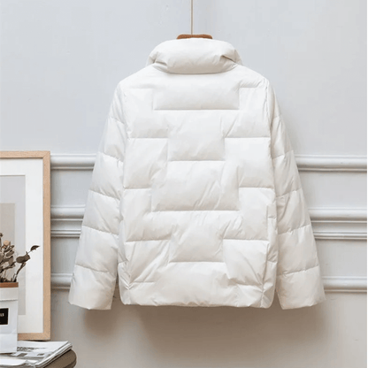 Unisex Varmfodrad Jacka – Quiltad – Vinter