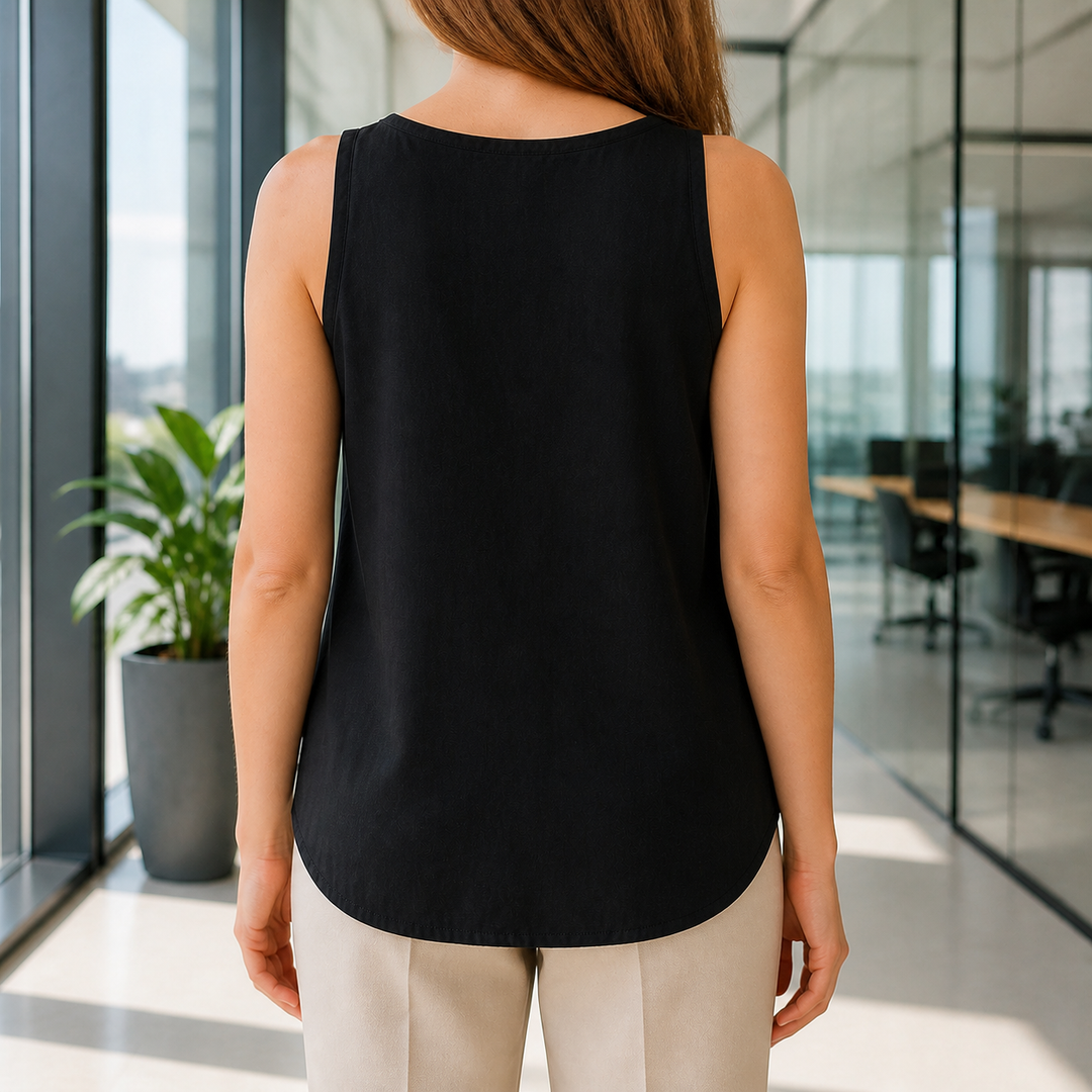 Top décontracté femme, débardeur ample et confortable pour toutes les silhouettes.