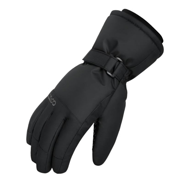 Gants chauds et légers en polyester/nylon, unisexes, parfaits pour snowboard, ski et conditions hivernales.