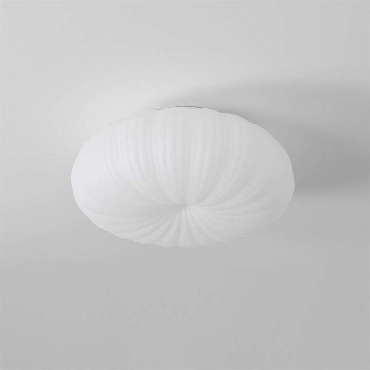 Plafonnier Filomena Luxe, LED dimmable, parfait pour un salon contemporain lumineux.