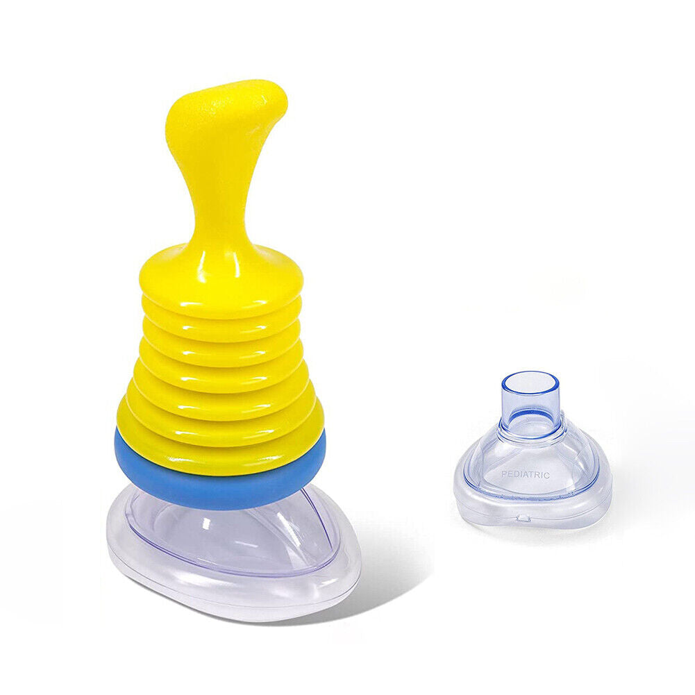 Dispositif anti-étouffement d'urgence pour adultes et enfants. Kit de premiers secours familial.