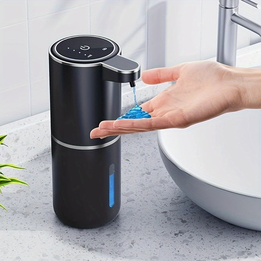 Distributeur automatique de savon sans contact pour cuisine, facilite le nettoyage et l'hygiène au quotidien.