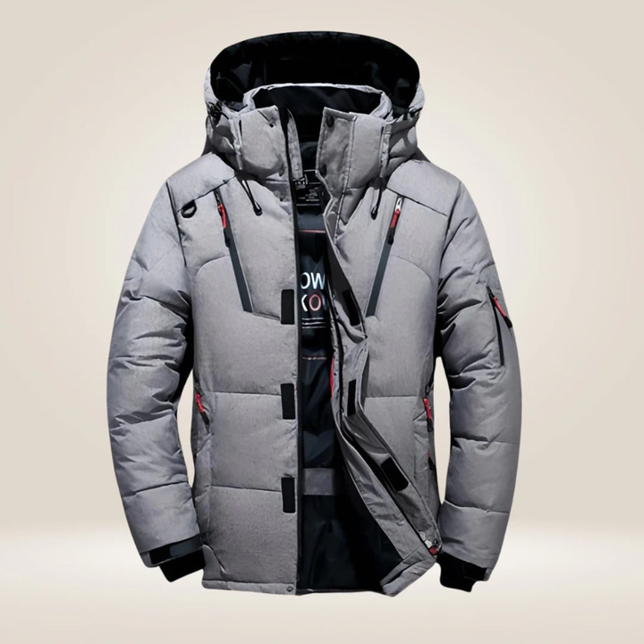 Veste doudoune homme légère et confortable en duvet, idéale pour le sport et l'extérieur.