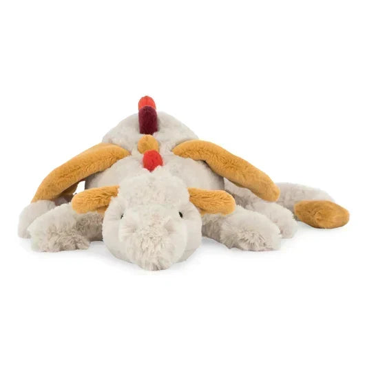 Doudou dragon fantaisie pour enfant, un jouet câlin et un cadeau idéal. Douceur garantie et réconfort.