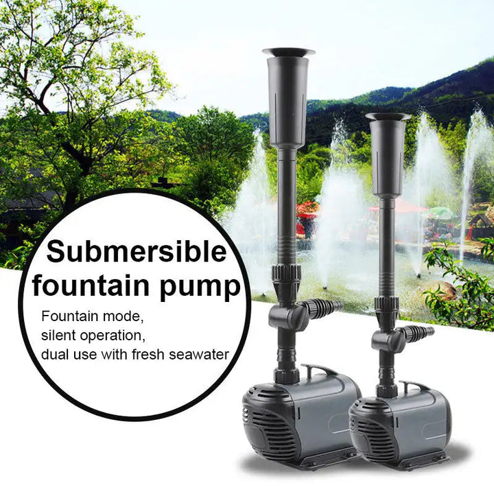 Pompe AquaFlex Pro pour créer une ambiance aquatique apaisante et une décoration de fontaine de jardin.