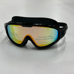 Noir avec revêtement orange