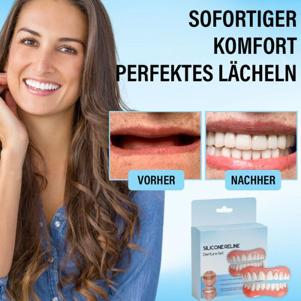 Confort buccal supérieur avec l'ajustement prothèse dentaire, réduisant les irritations et frictions du dentier.