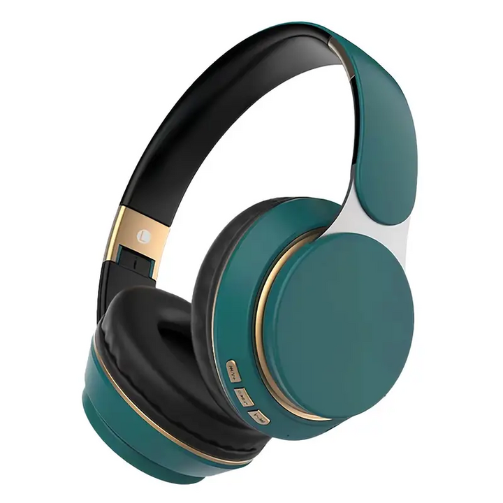 Personne portant le casque sans fil SonicAir, profitant d'un son clair pour la musique ou les appels.