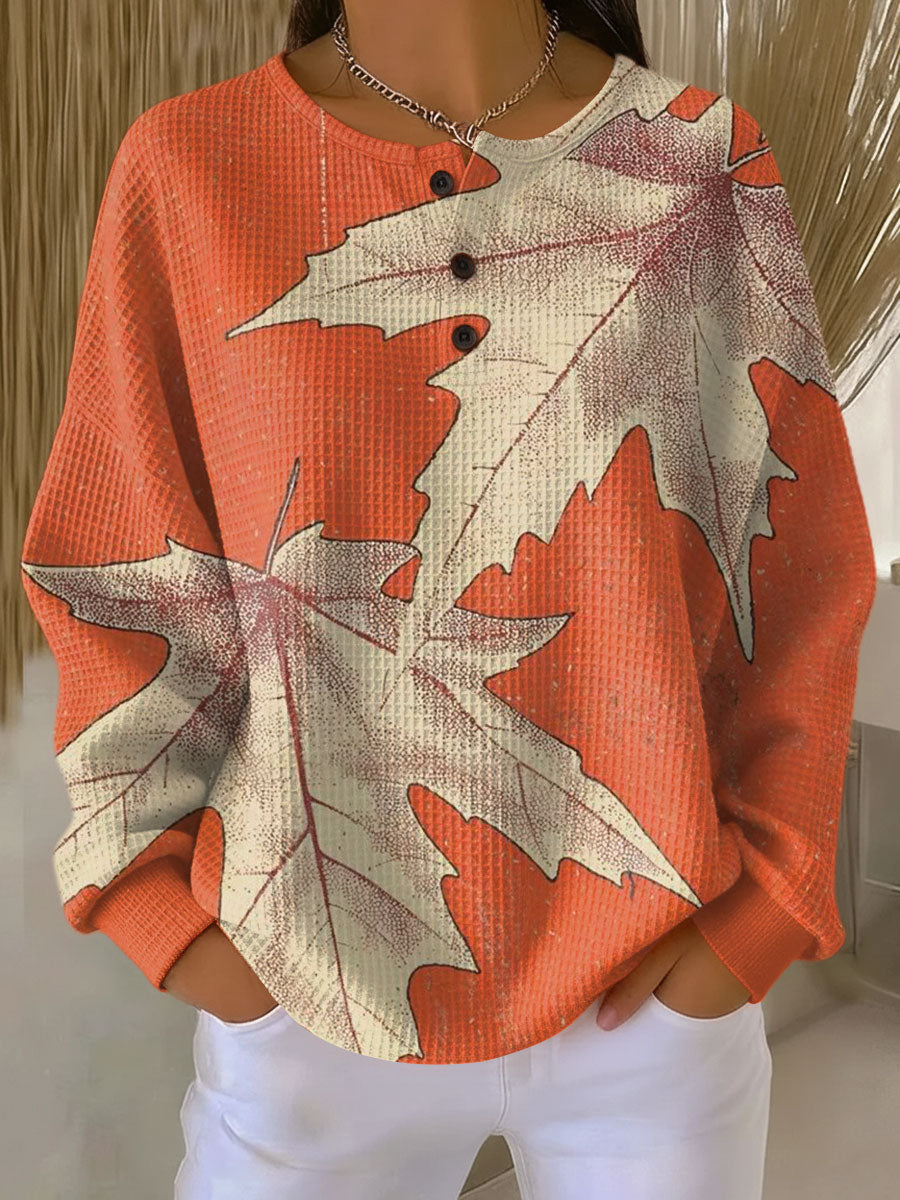 Pull femme tendance hiver, tricot gaufré élégant et confortable.