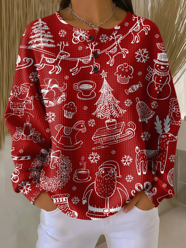 Vêtement femme chaud: pull en tricot gaufré, essentiel pour l'automne-hiver.