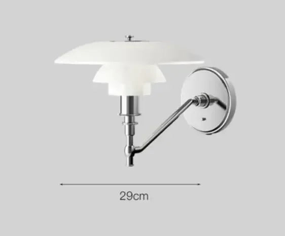 Design moderne de la lampe en verre AuroraGlow, parfaite pour tout intérieur contemporain.