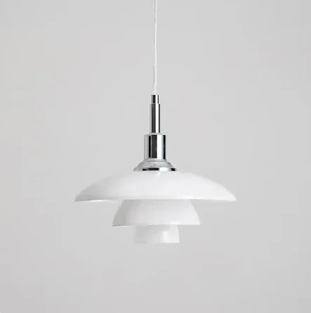 Lampe AuroraGlow en verre artisanal, avec son effet lumineux distinctif.