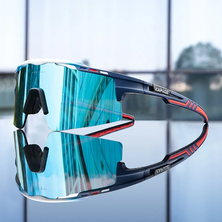 Lunettes de soleil sportives Solarsprinter durables, polarisées anti-éblouissement. Protection UV maximale pour l'extérieur.