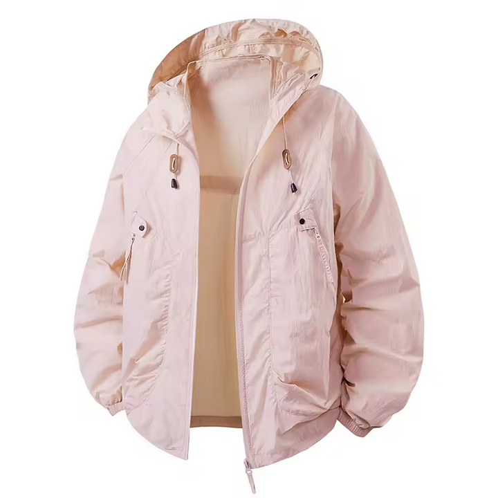 Veste polyvalente unisexe, parfaite pour le style urbain ou la randonnée printanière.