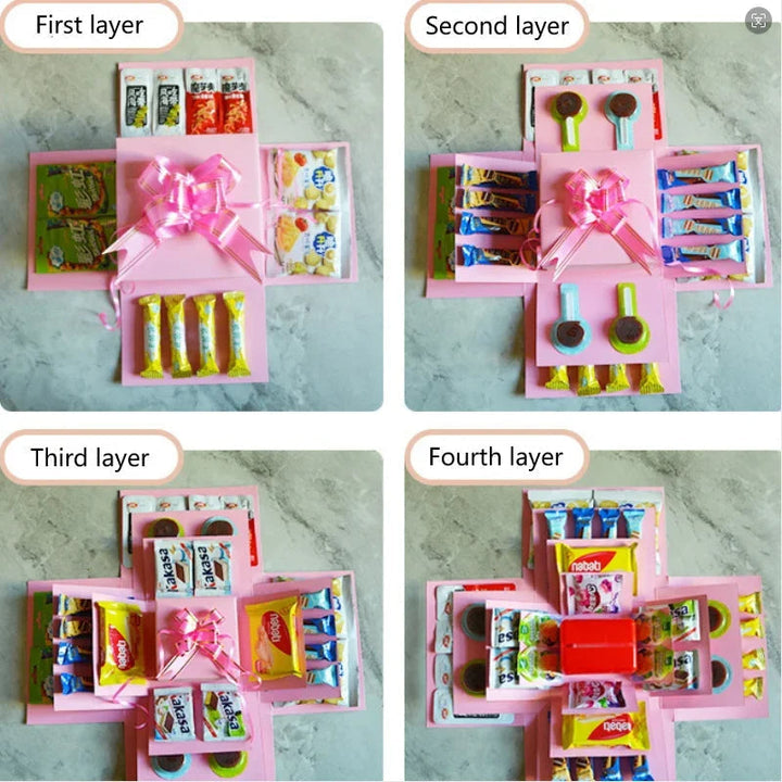 Boîte à souvenirs personnalisée pour conserver des moments de fête inoubliables et DIY.