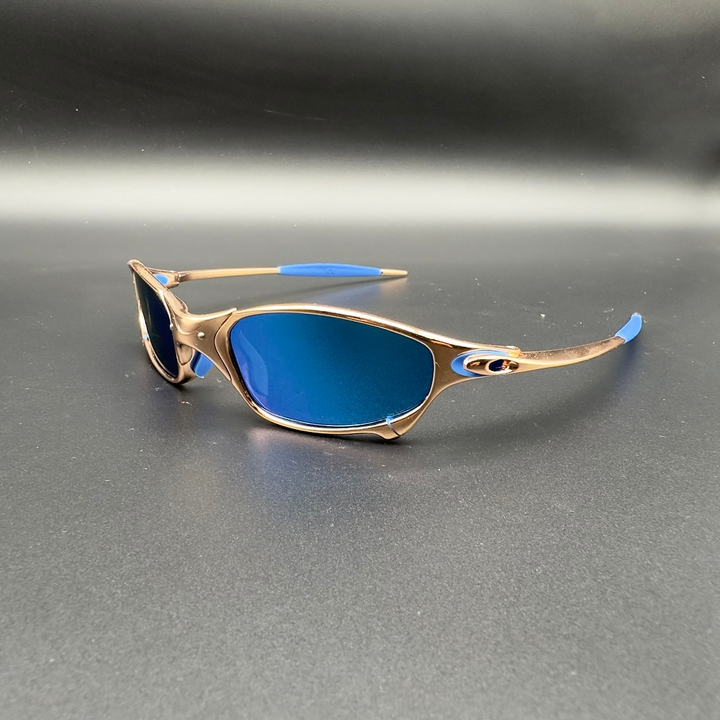 Lunettes Velocity élégantes pour hommes, verres polarisés dégradés. Protection UV pour la mode masculine.