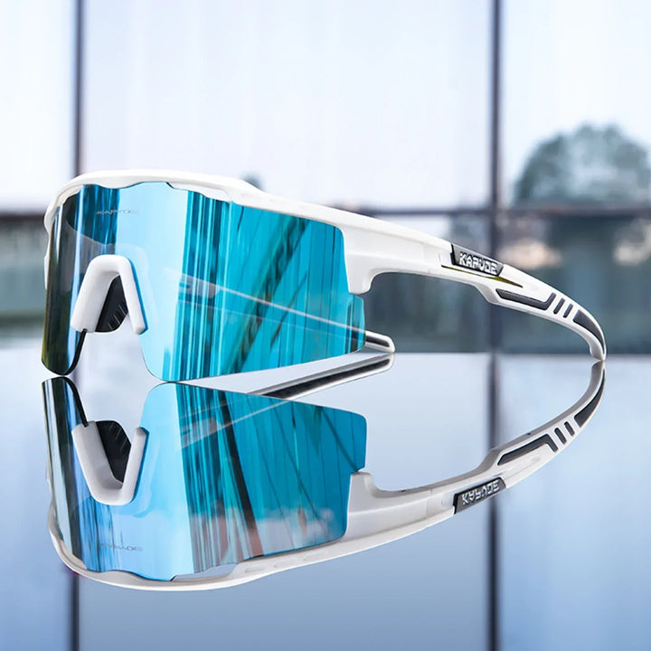 Lunettes Solarsprinter sportives, adhérence Gripsure, protection UV 400 et verres polarisés anti-reflet pour performance outdoor.