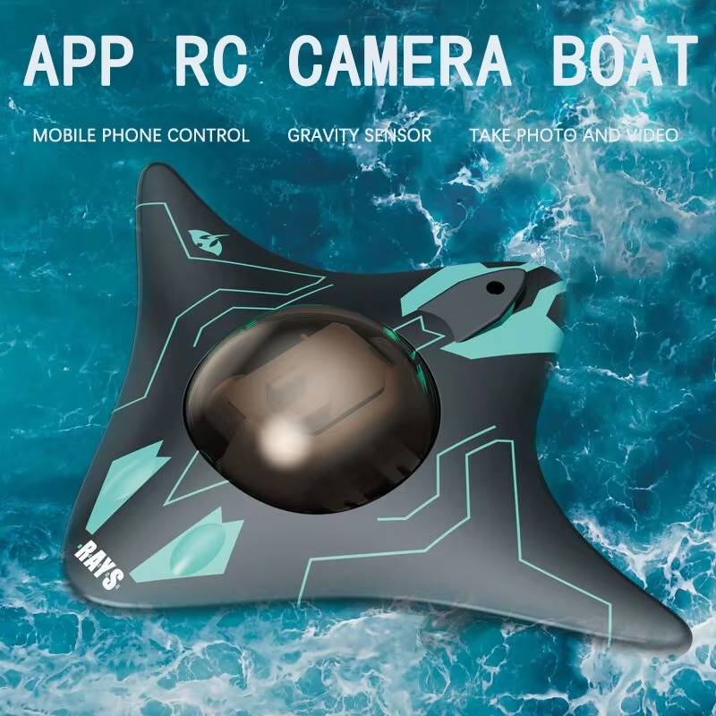 Drone aquatique RC avec fonctionnalité WiFi, permettant la transmission en direct d'images sous-marines. Loisir et découverte.